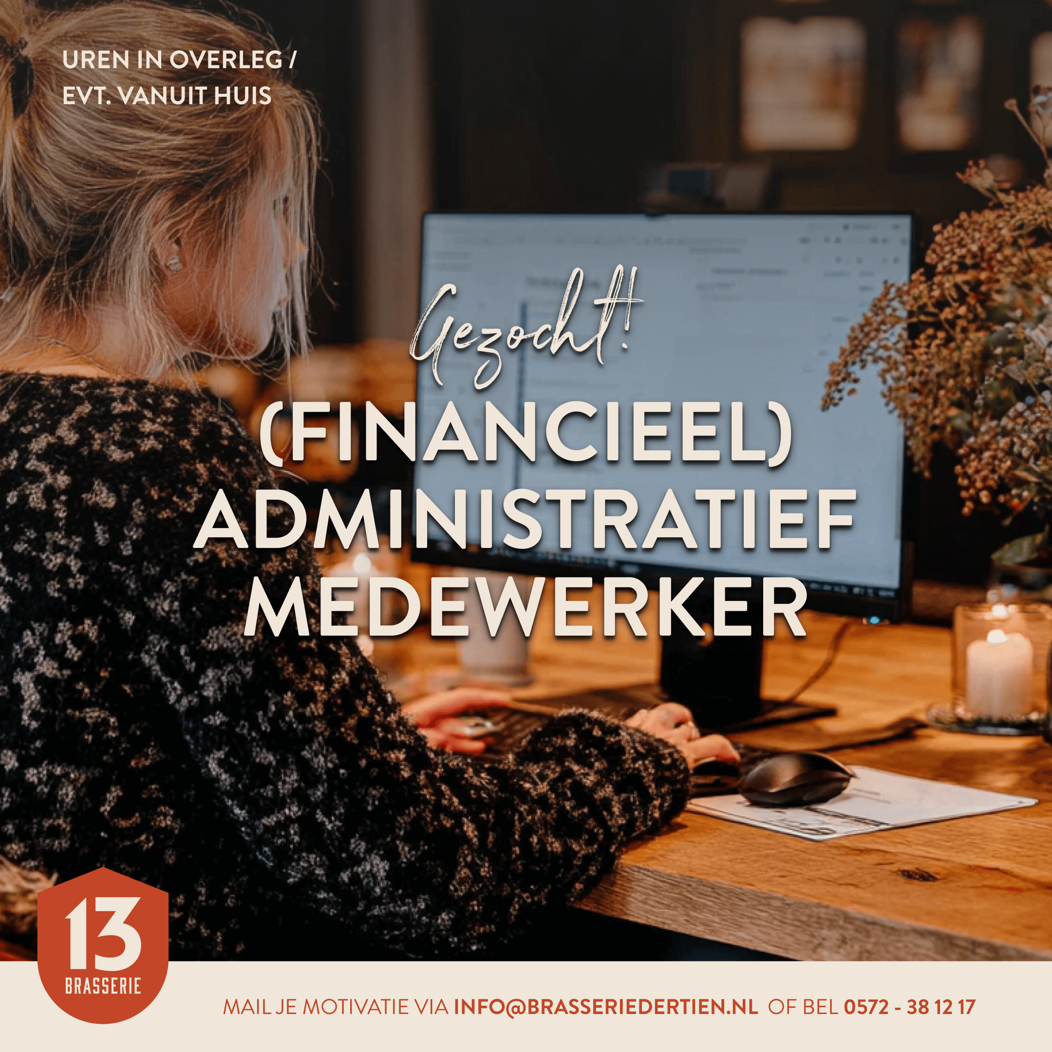 Leidinggevende horeca gezocht